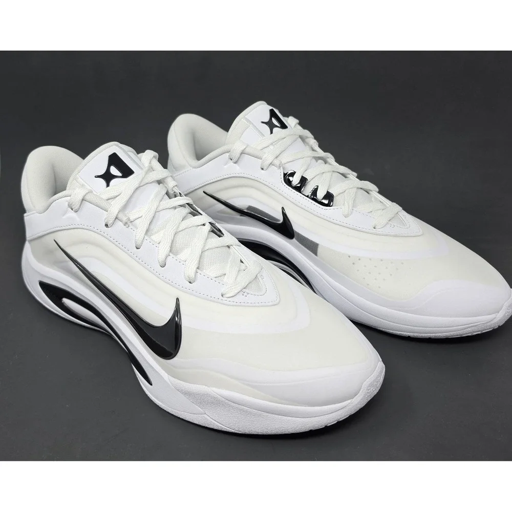 Nike A'One Aja Basketball Shoes White Black HQ8500-100 Men's 11.5/Women's 13